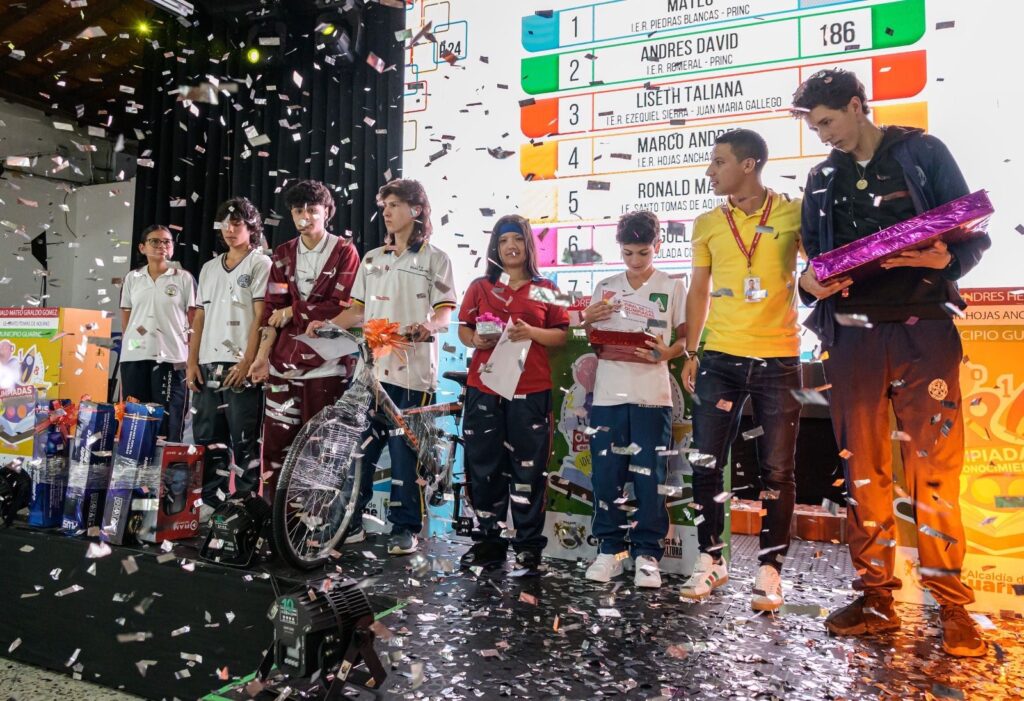 Entre premios y mucha sabiduría, Guarne celebró las olimpiadas del conocimiento