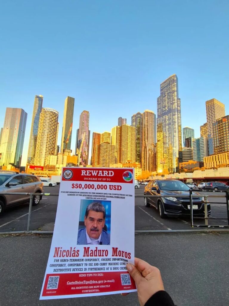 Trump piensa lanzar panfletos de recompensa por Maduro en suelo venezolano, justo el día de su cumpleaños