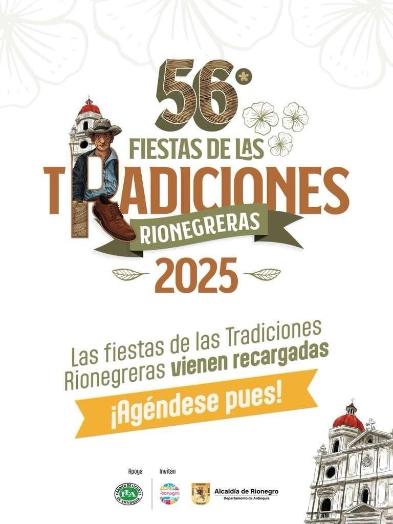 Rionegro se prepara para la versión 56 de sus tradicionales fiestas