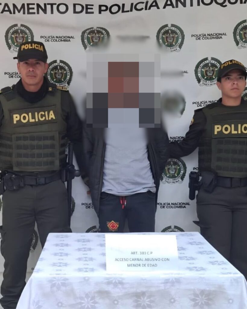 En Marinilla capturaron a un presunto violador; tenía orden vigente y será investigado