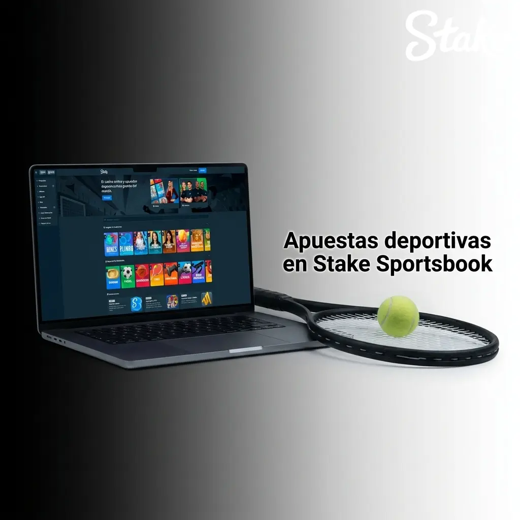 Interfaz de Stake Sportsbook para realizar apuestas deportivas en línea