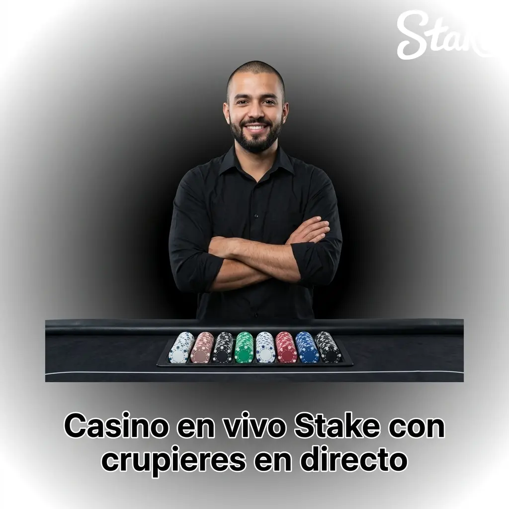 Casino en vivo Stake con crupieres en directo y mesas de juego online