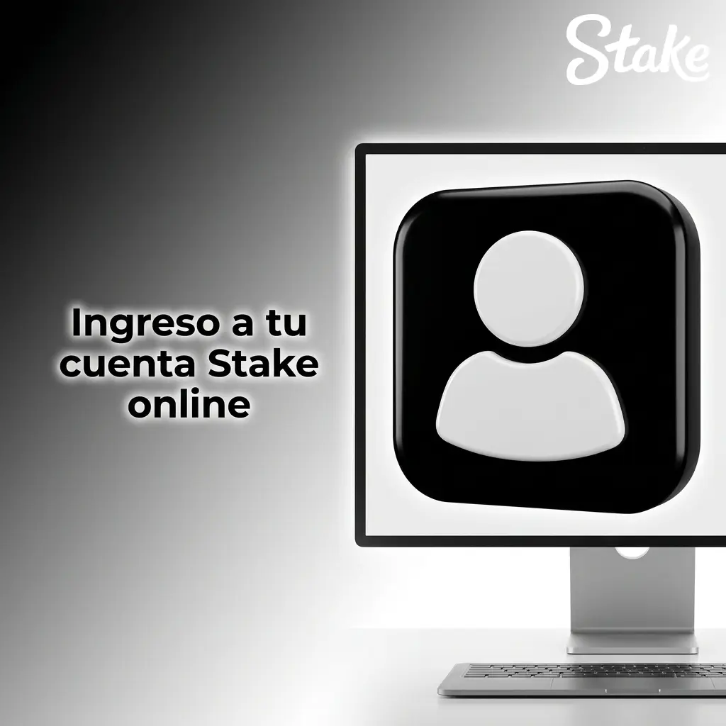 Pantalla de ingreso a tu cuenta Stake online en Colombia
