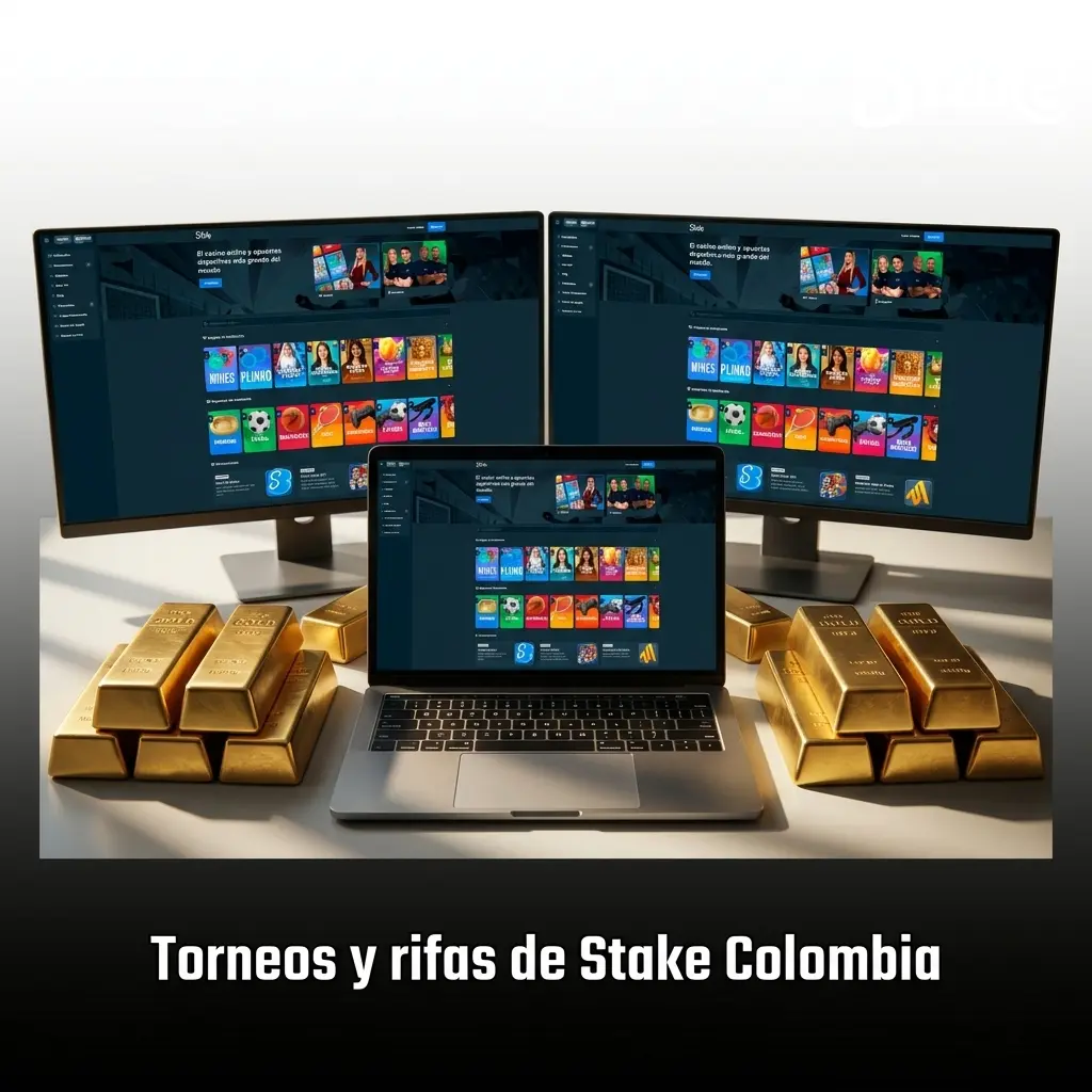 Torneos y rifas de Stake Colombia con premios para jugadores