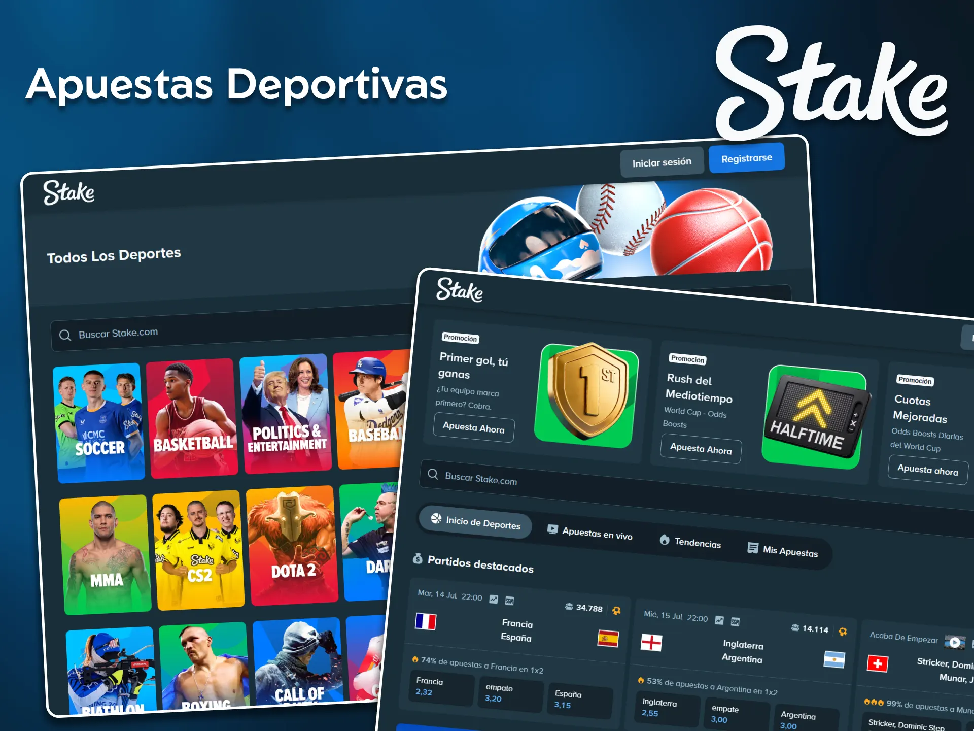 Haz tus mejores pronósticos visitando la sección de apuestas deportivas en Stake Colombia.